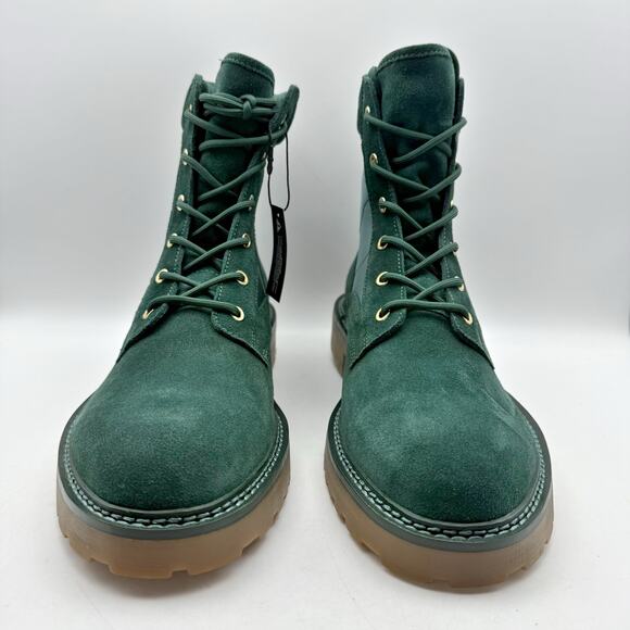 Saint Morta Mens Legion Ankle Boots US 12 Green Suede NIB main image 8